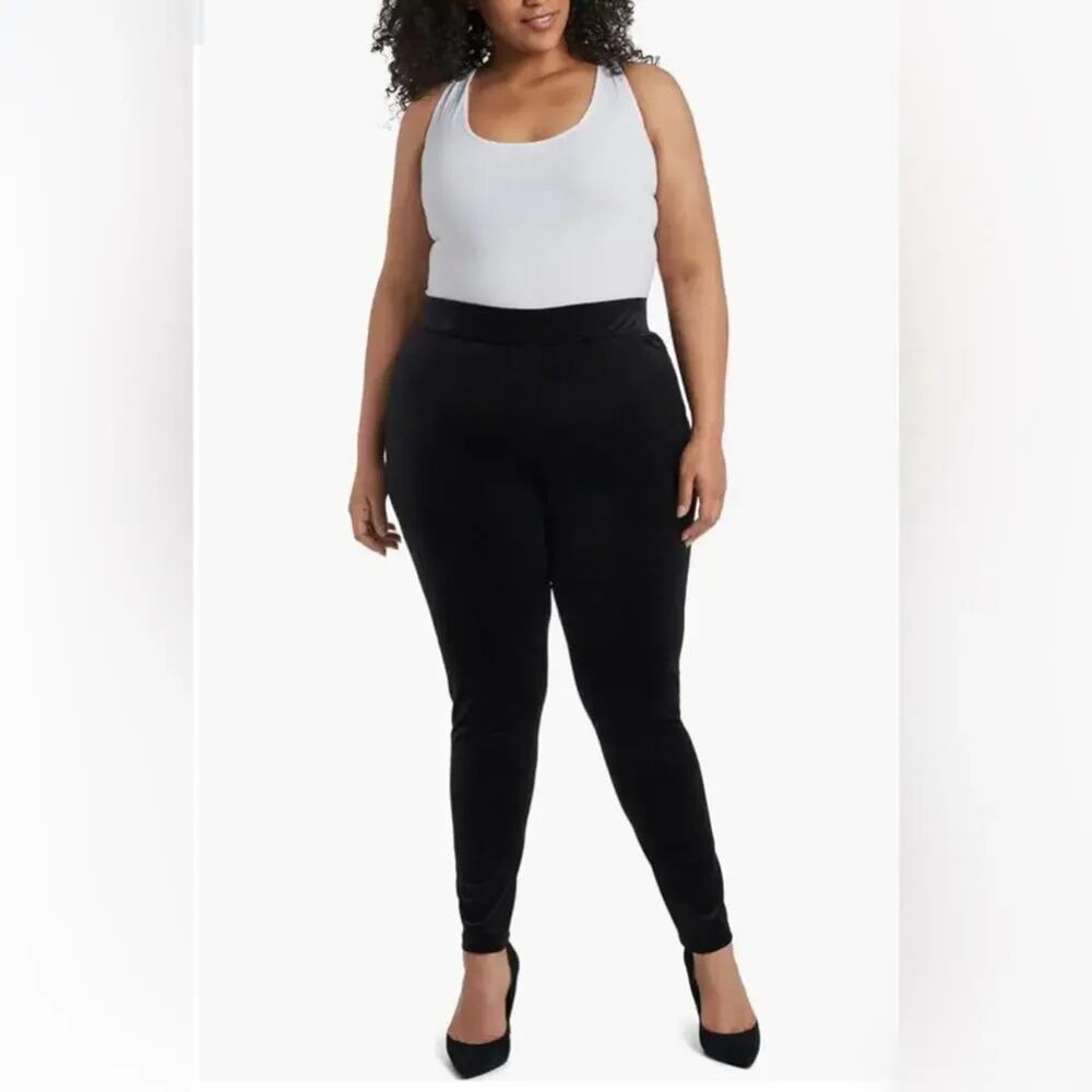 Vince Camuto Sparkle Velvet Leggings - NWT - 1X